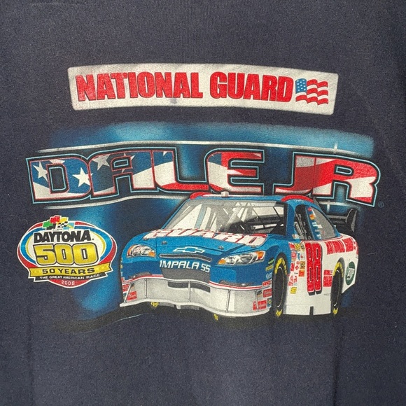 Winners Circle Men's National Guard Daytona 500 Blue T-Shirt Size Extra Large - Picture 2 of 5
